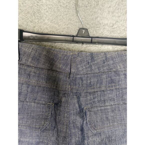 Vince womens chambray lyocell linen blend pants business casual office 26 - Picture 12 of 15